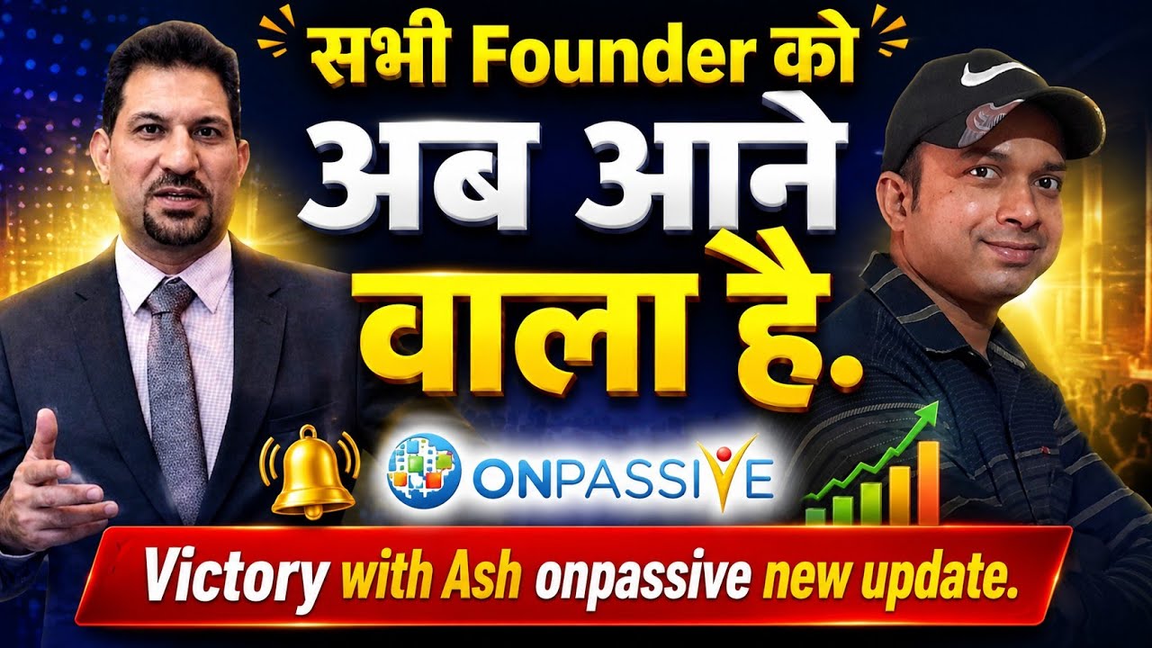 सभी Founder को अब आने वाला है. Victory with Ash onpassive new update. #victorywithash 
