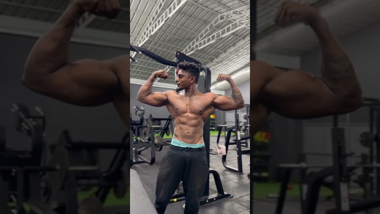 Who Is He . So Strong #bodybuilding #bodybuilders #hunk #muscular #model #muscle #cute #brasil