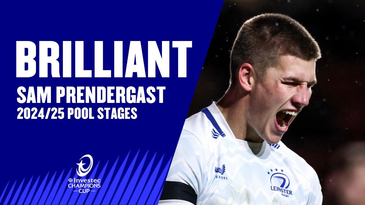Super Sam Prendergast Pool Stage Moments | 2024/25 Investec Champions Cup