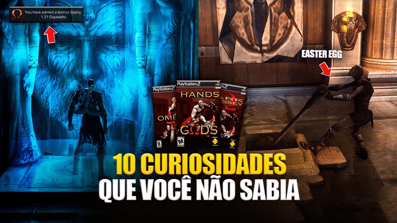 10 curiosidades que você não SABIA sobre GOD OF WAR 1