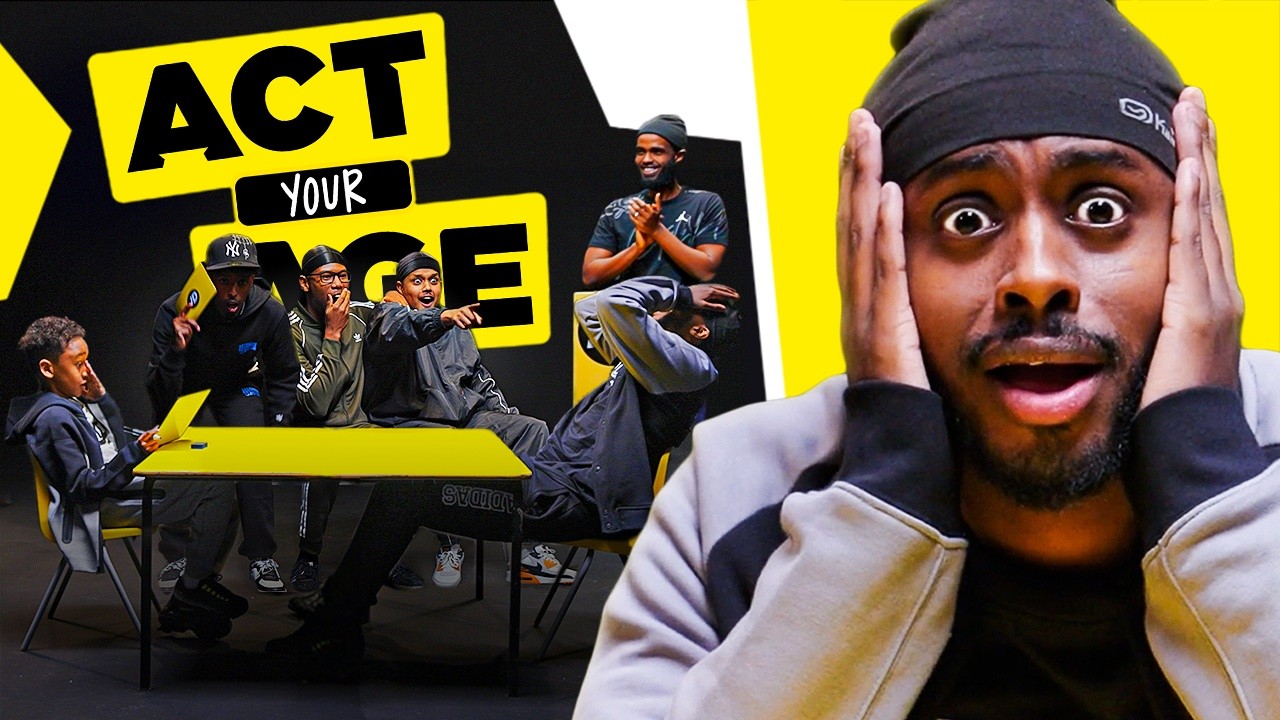 SHARKY vs 11-YEAR-OLD?! | Act Your Age hosted by Darkest Man | Ep 2