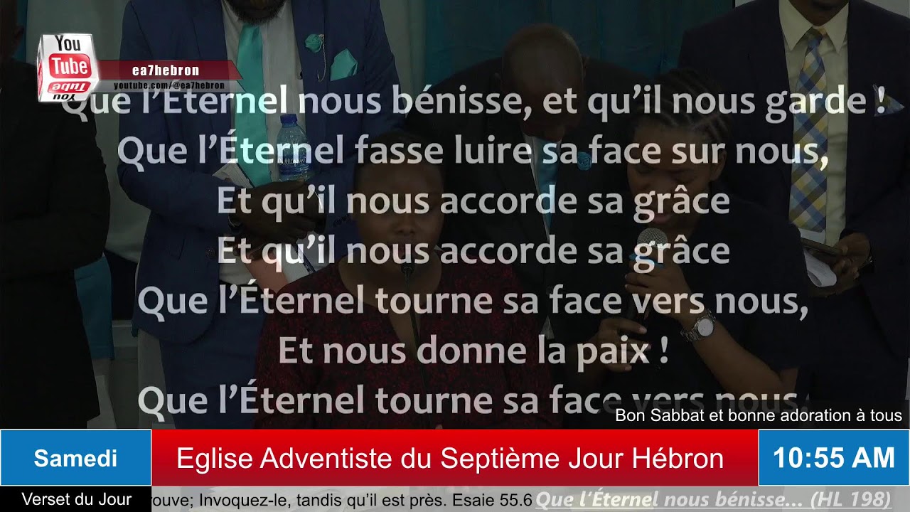 Culte D'adoration de l'Eglise Adventiste du Septième Jour Hébron | 28 Fevrier 2026 | Delmas 38