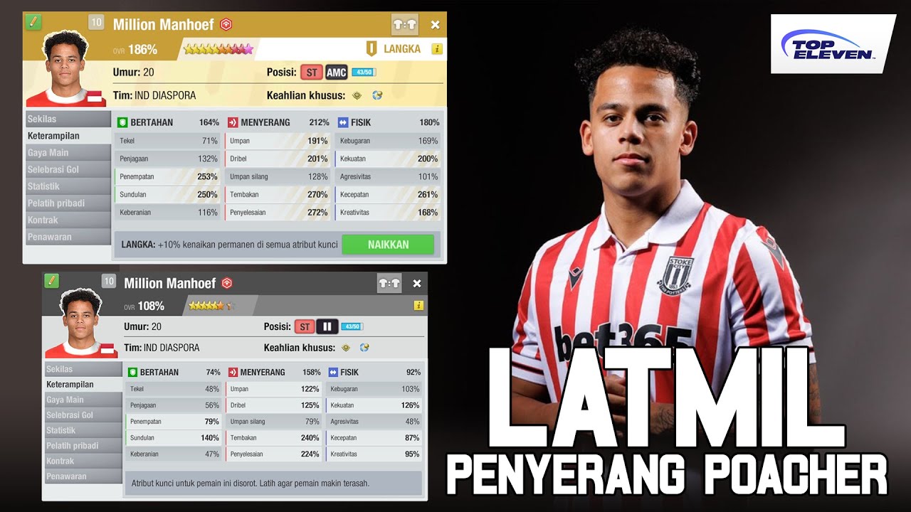 Latihan Militer Poacher: Cara Maksimalkan Skill Penyerang & Jadi Mesin Gol di Top Eleven! ⚽🔥