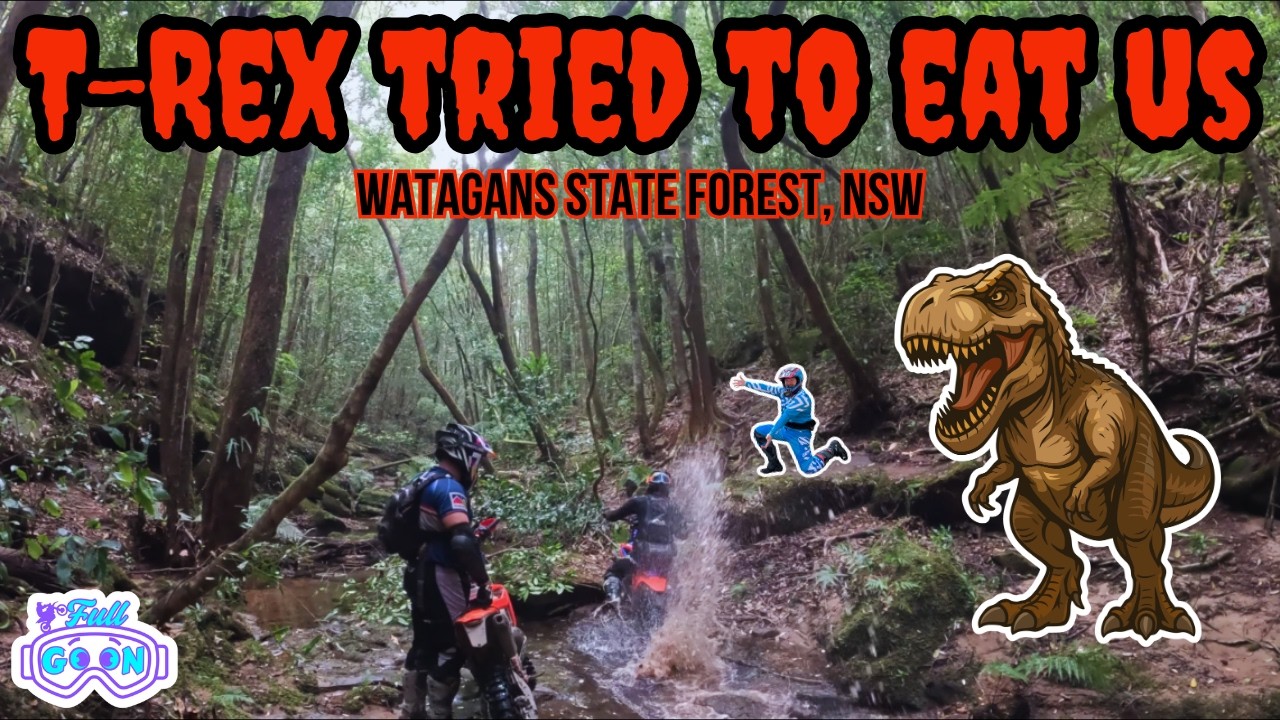 T-Rex track, my toughest ride ever - Hard enduro in the watagans