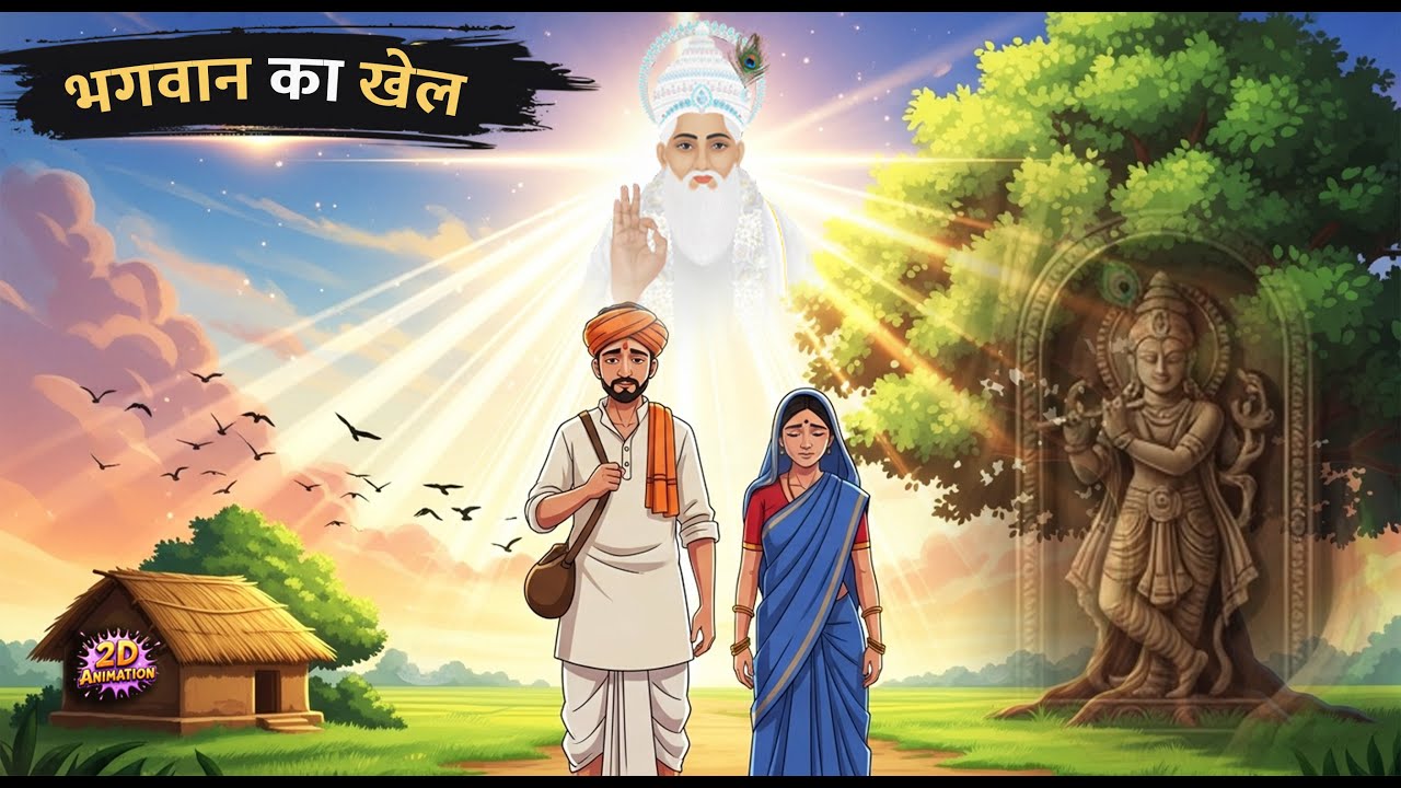भगवान का खेल | Kabir Sahib 2D Animation  | 2D Divine Magic