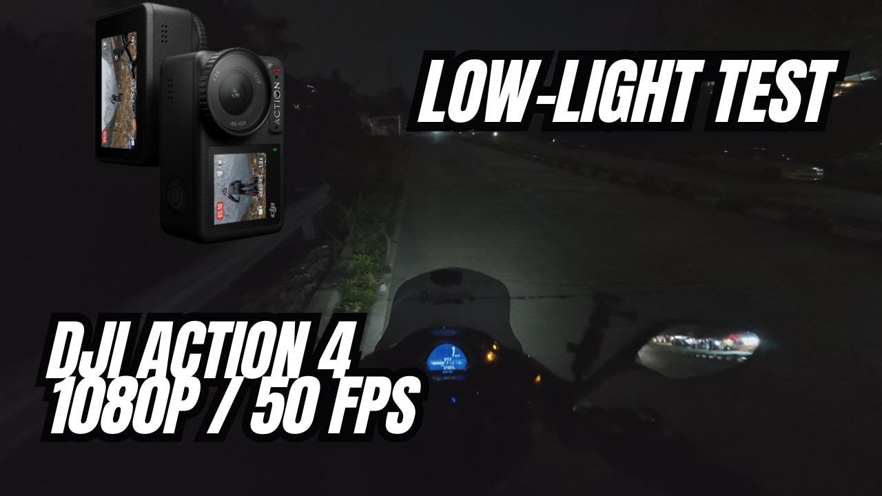 DJI OSMO ACTION 4 LOW LIGHT TEST‼️KUALITASNYA JEMPOLAN‼️