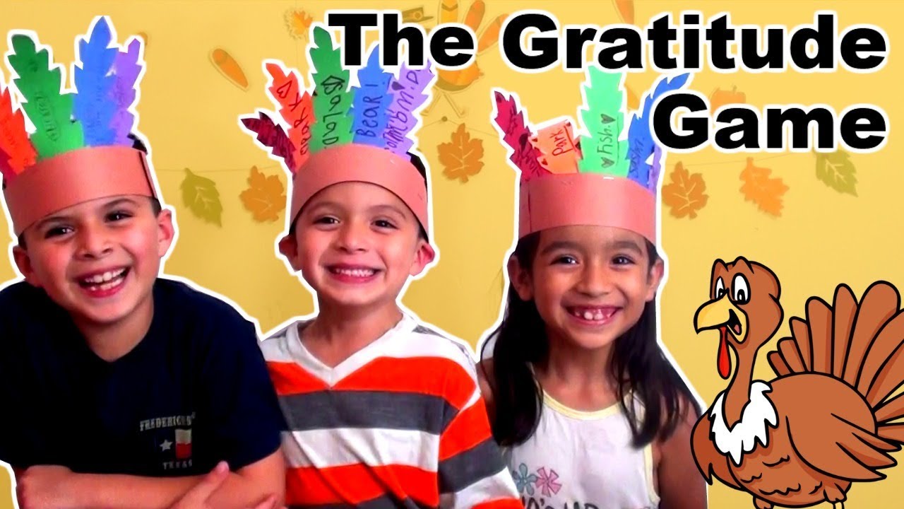 The Gratitude game (a fun thanksgiving game for everyone)