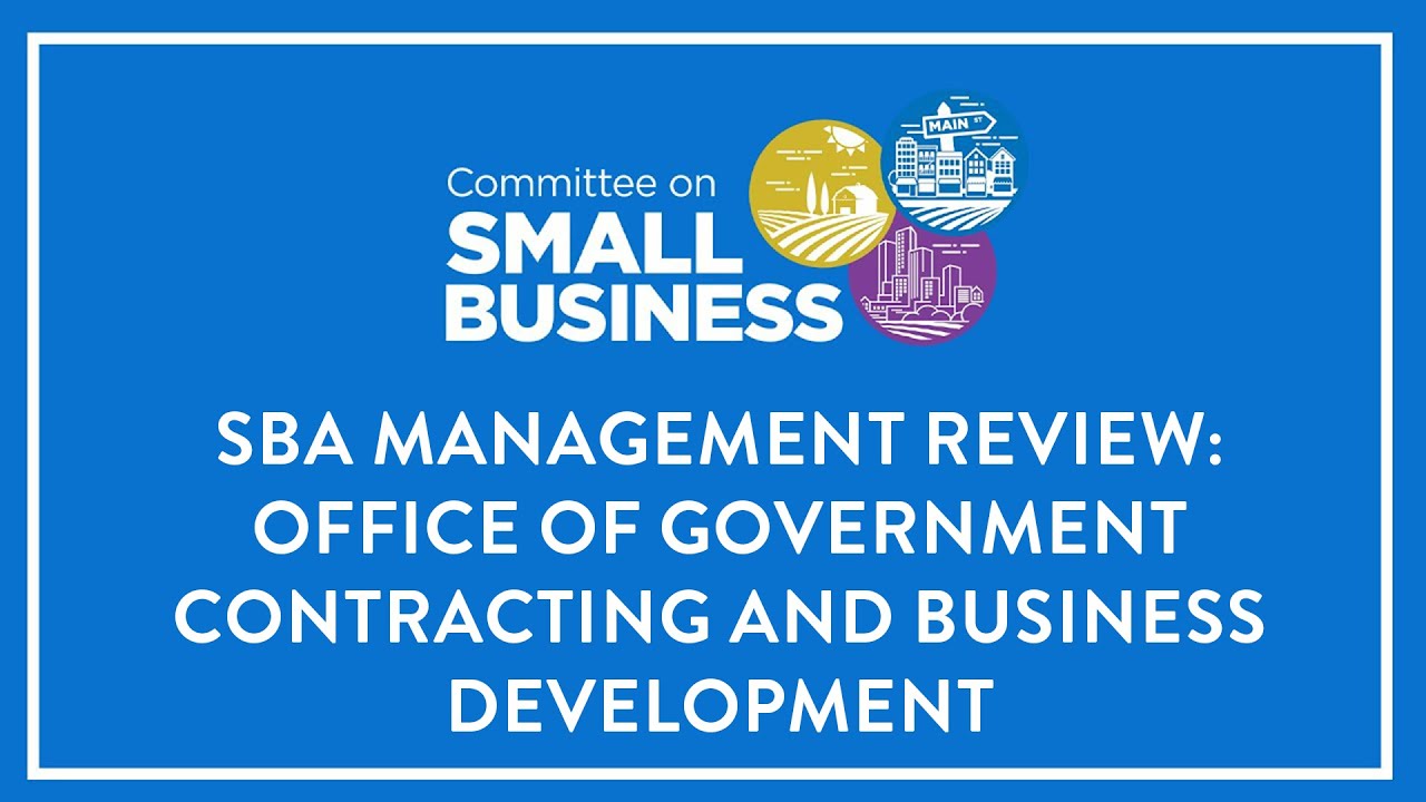 SBA Management Review: Office of Government Contracting and Business Development