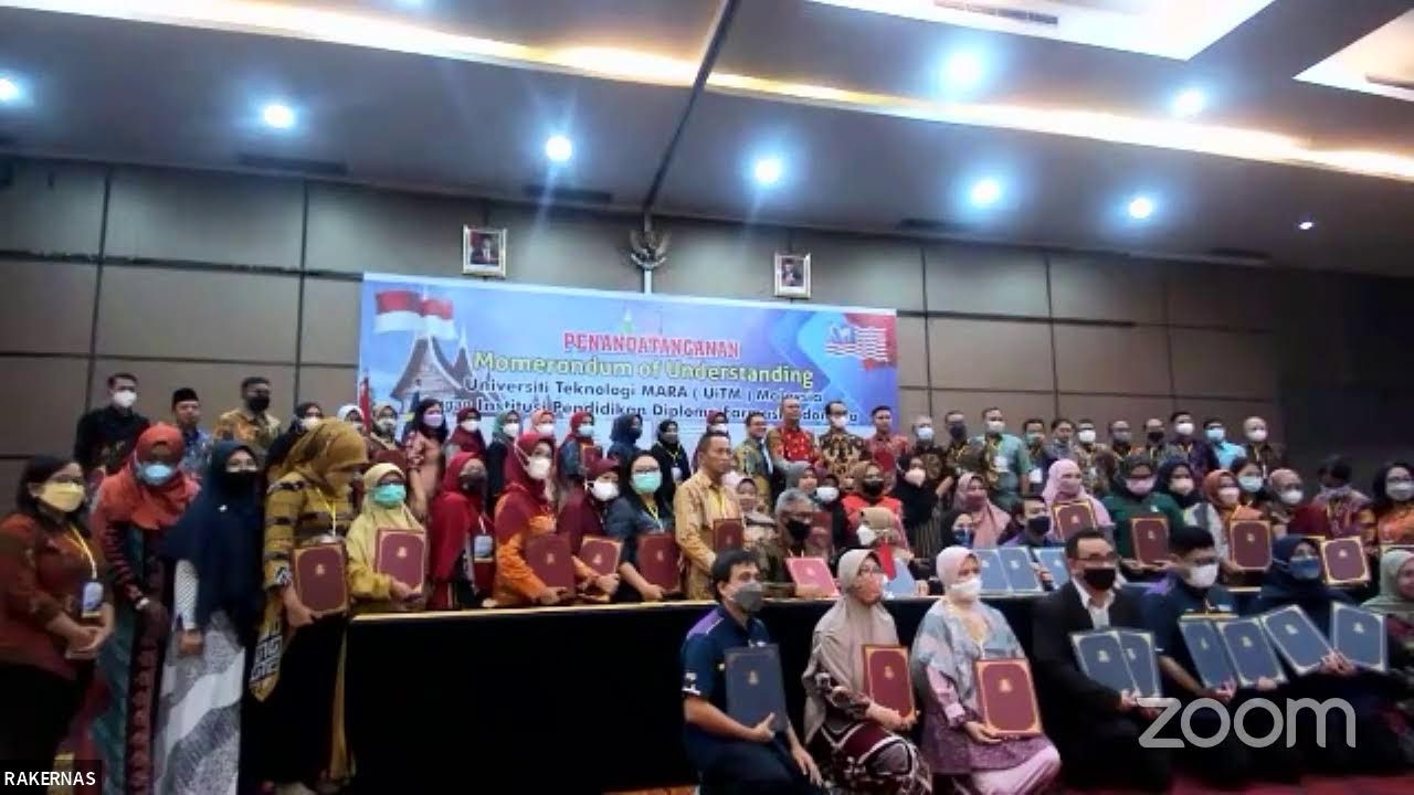 MOU Anggota APDFI dengan UiTM Malaysia ,Padang 13-15 Juli 2022,