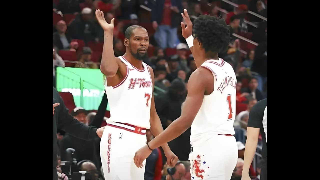火箭拓荒者末節決勝時刻：火箭轟15-0反超 杜蘭特死神跳投大逆轉