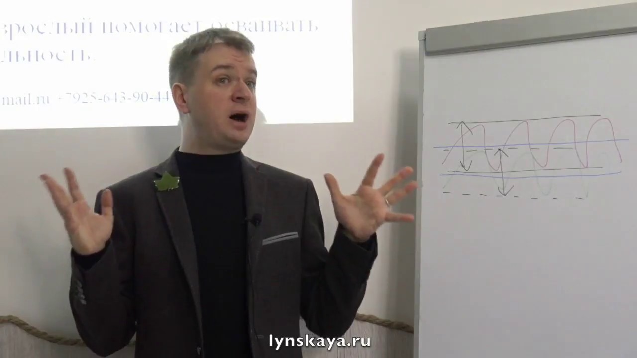 Фрагмент тренинга Андрея Цветкова о взаимосвязи сенсорики и обучения (lynskaya.ru)