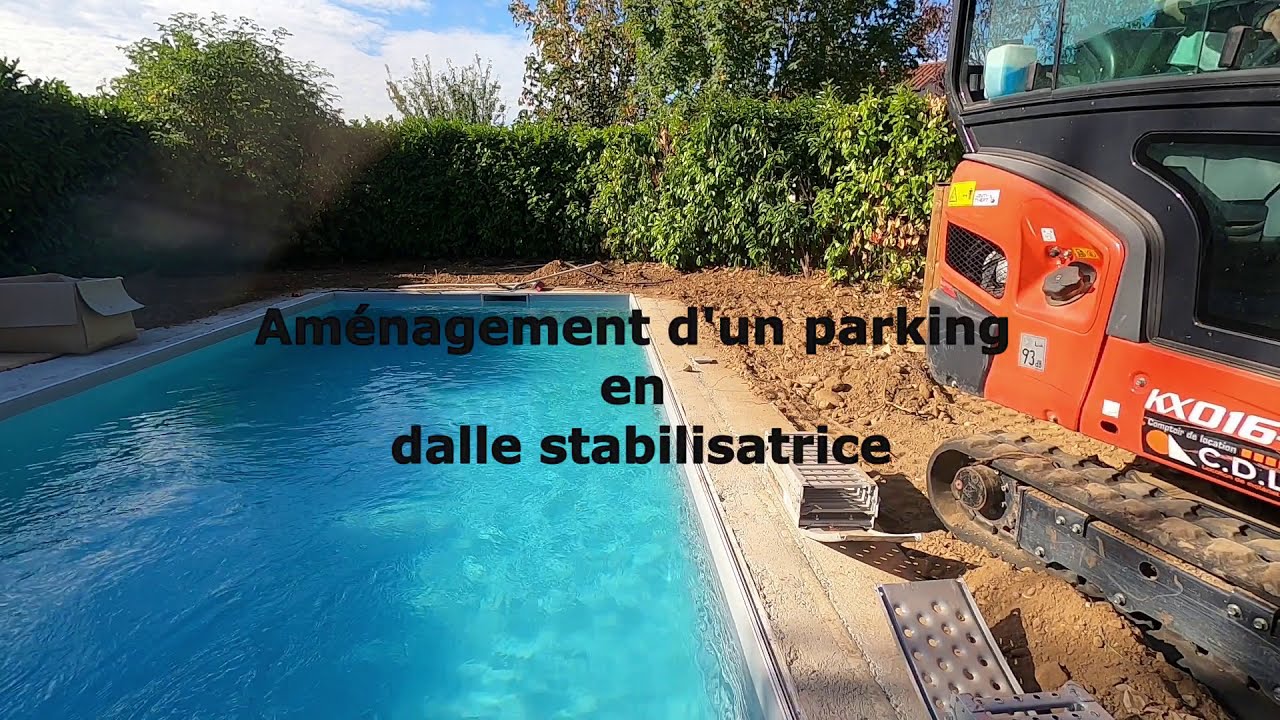 Transformation total d'un jardin, aménagement paysager et construction d'une #piscine