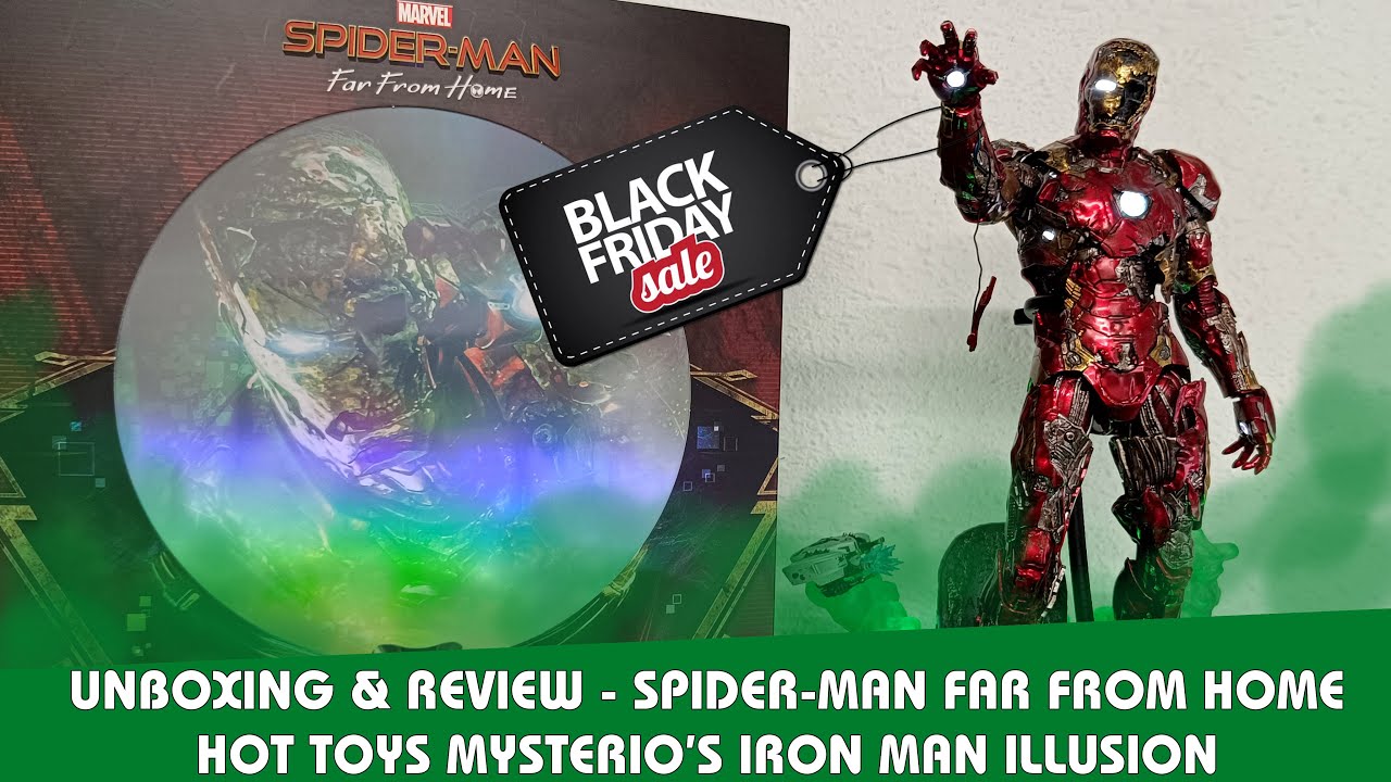 Unboxing y Review Hot Toys Mysterios Iron Man Illusion 🔥 Tiradisimo de precio por el Black Friday 🤯