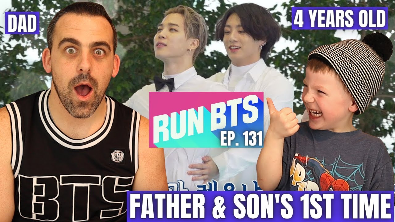 79: Father & Son FIRST TIME Watching RUN BTS Ep. 131 | REACTION