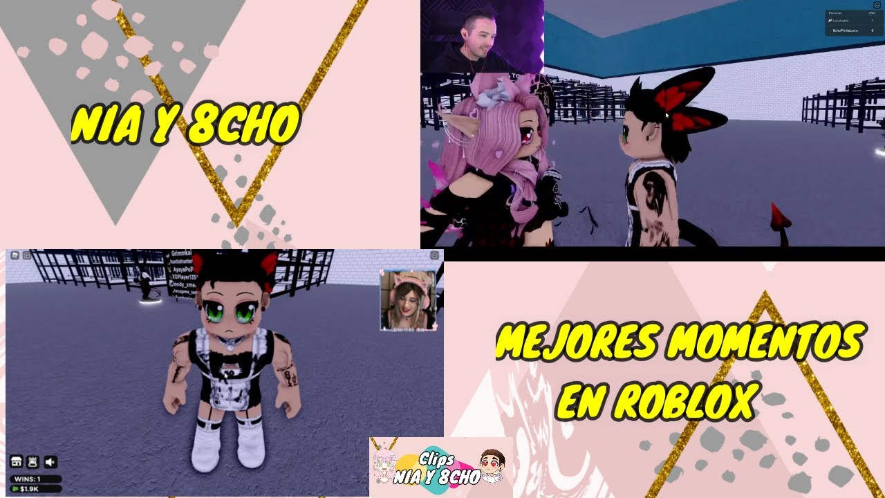 NIA Y 8CHO❤️️️ MEJORES MOMENTOS EN ROBLOX