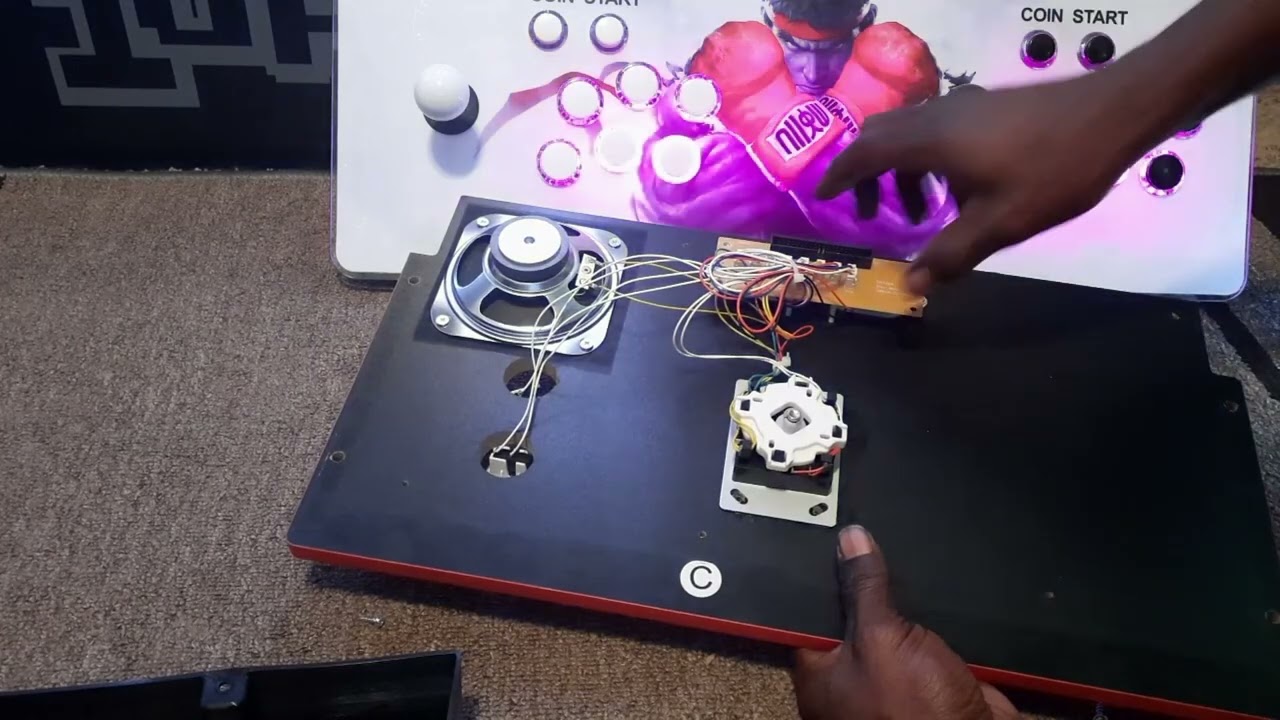 Arcade 1up - 20 min - DIY cost free 2 Player Conversion - Frankenstein unit part 1