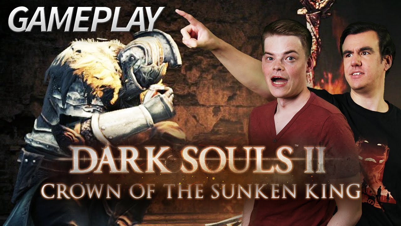 Tom VS Dark Souls 2: Crown of the Sunken King! - GIGA GAMEPLAY