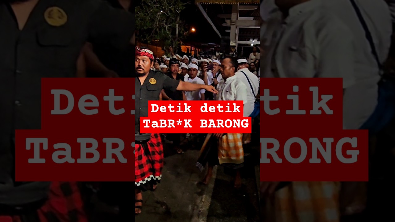 BEGINI BARONG nya... #short #shorts #rangda  #barong