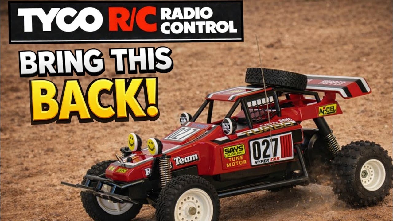 🚨 TYCO Turbo Hopper! Эта радиоуправляемая машинка намного опередила своё время!