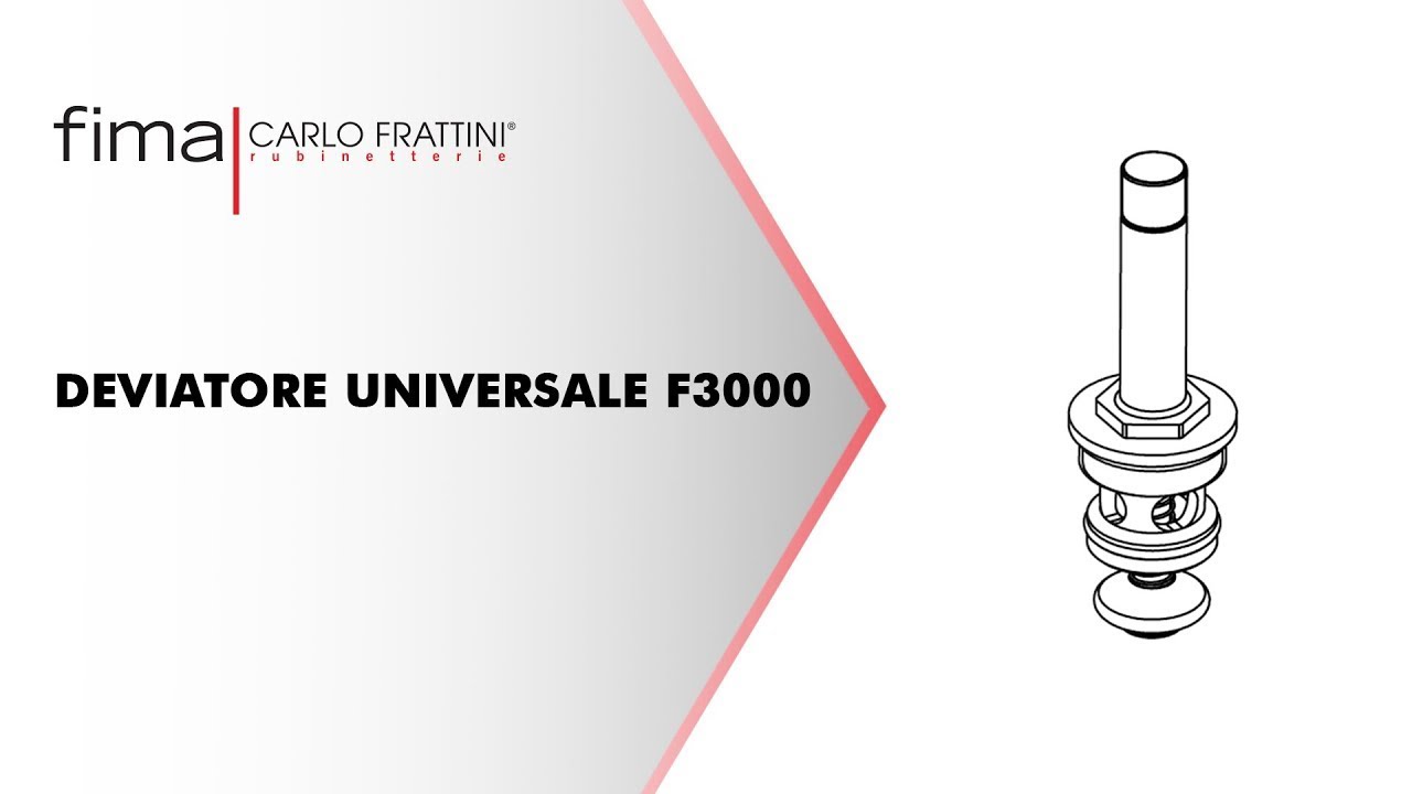 Changing direction of universal diverter with FIMABOX F3000