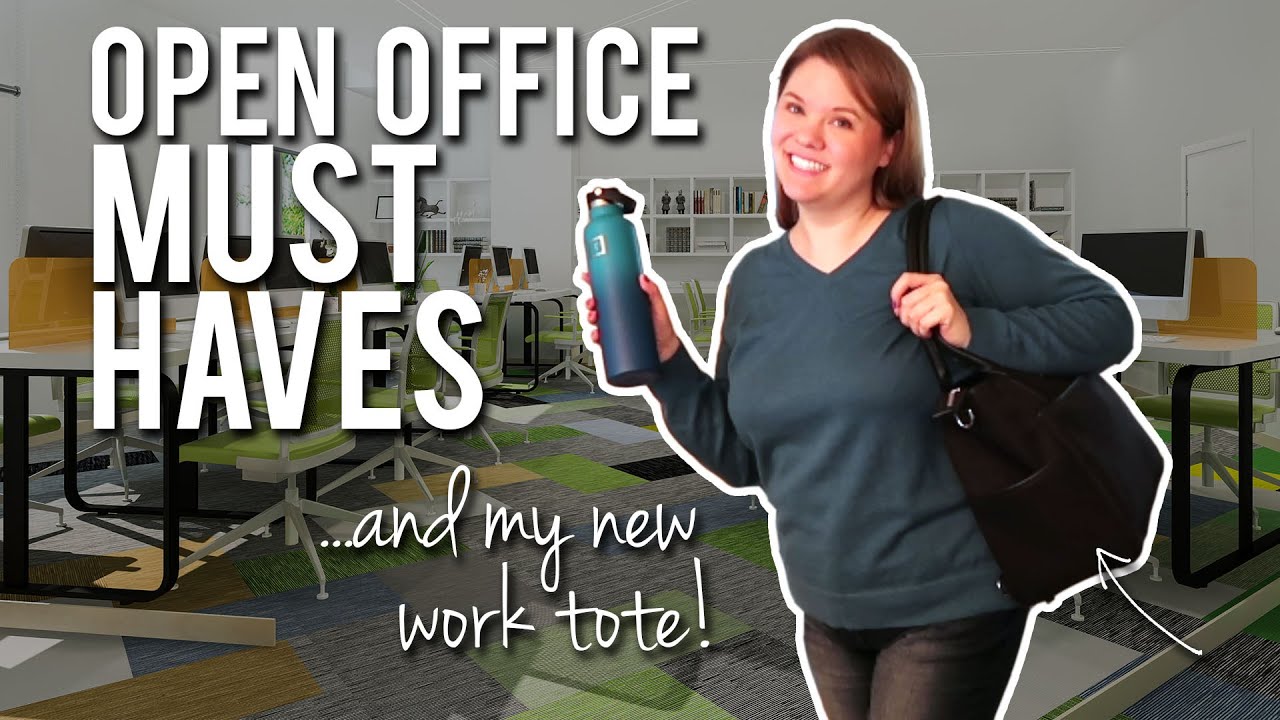 POND LOS ANGELES WORK TOTE | My must-haves for the open office