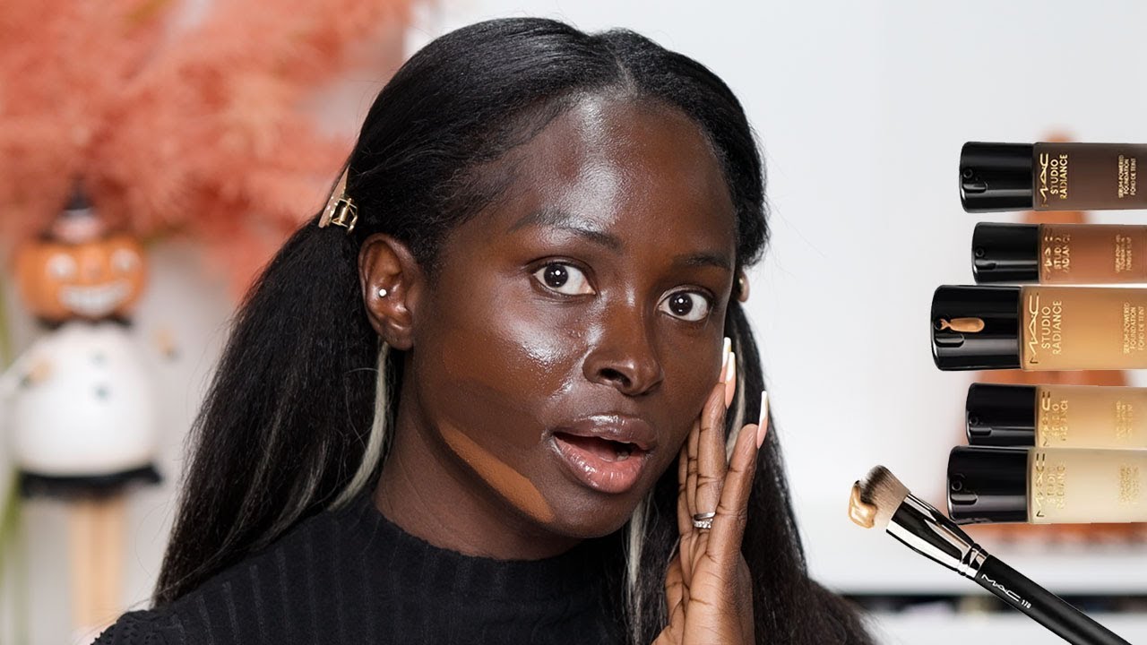 MAC Cosmetics, What Did You Do With This Foundation?!😱 //OHEMAA