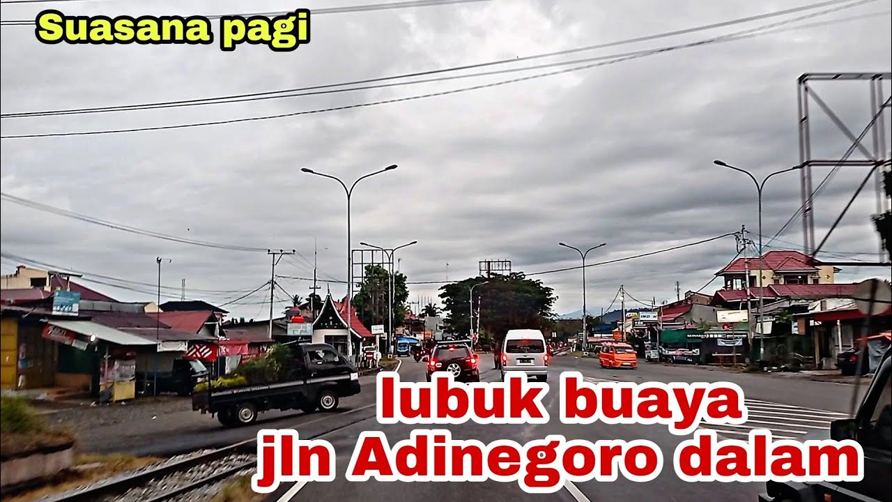 SUASANA PAGI DI SEKITARAN KOTA PADANG LUBUK BUAYA || PADANG || @Athifa bubble