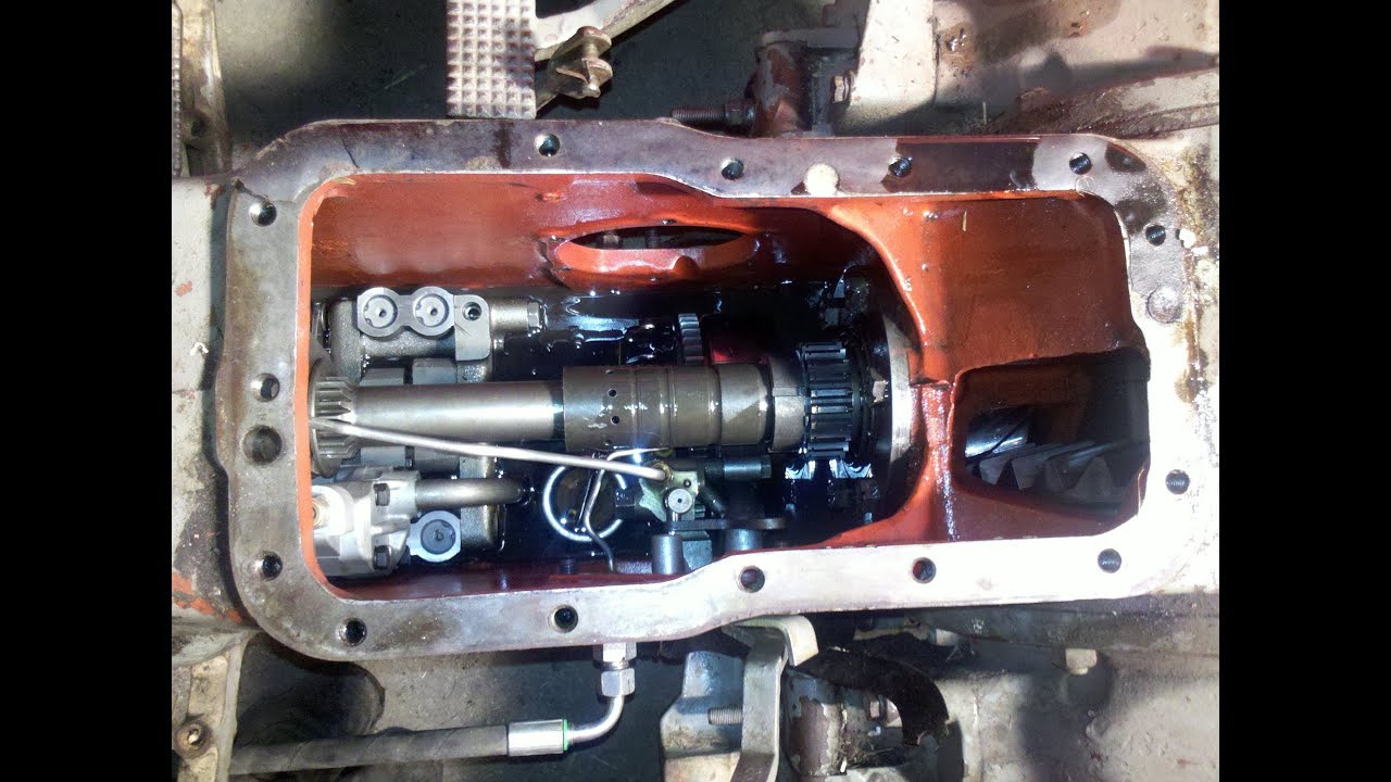 MF 165 Multi Power -  breaking in the new hydraulic pump - part 10