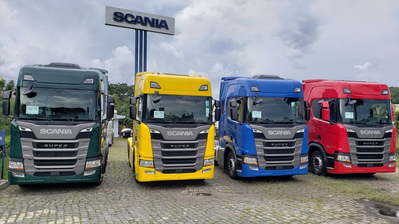 CHEGOU A NOVA FROTA 460 R SCANIA SUPER EURO 6!!!