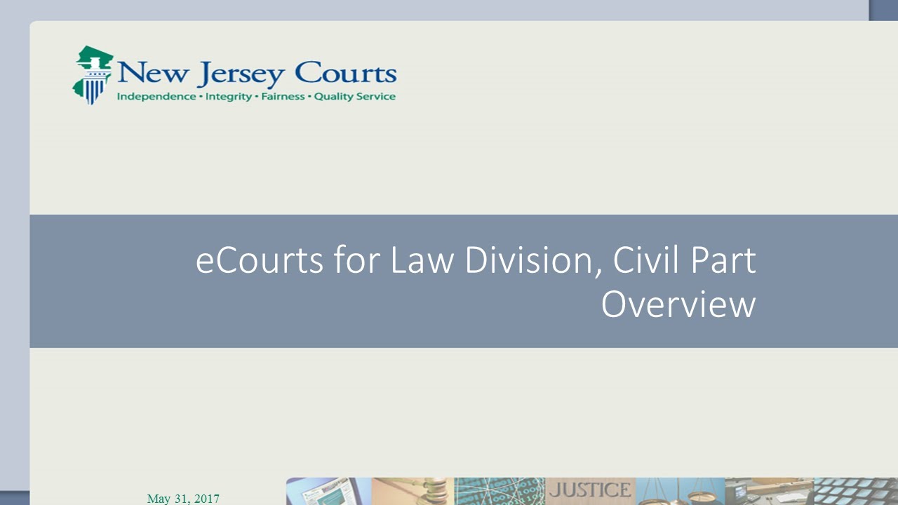 Civil Part eCourtsTraining