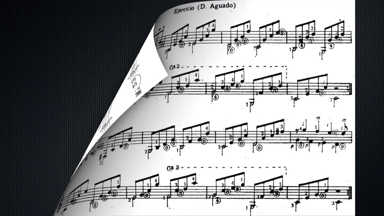 Classical Guitar Arenas 2 Lesson 22 23 24 25 Guitar By Arif DenizToker