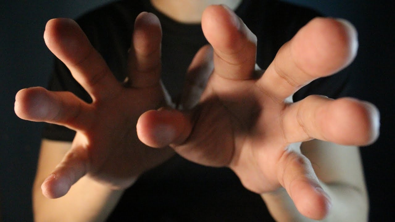 ASMR Hand movements/ Face Touching + Layered mouth sounds