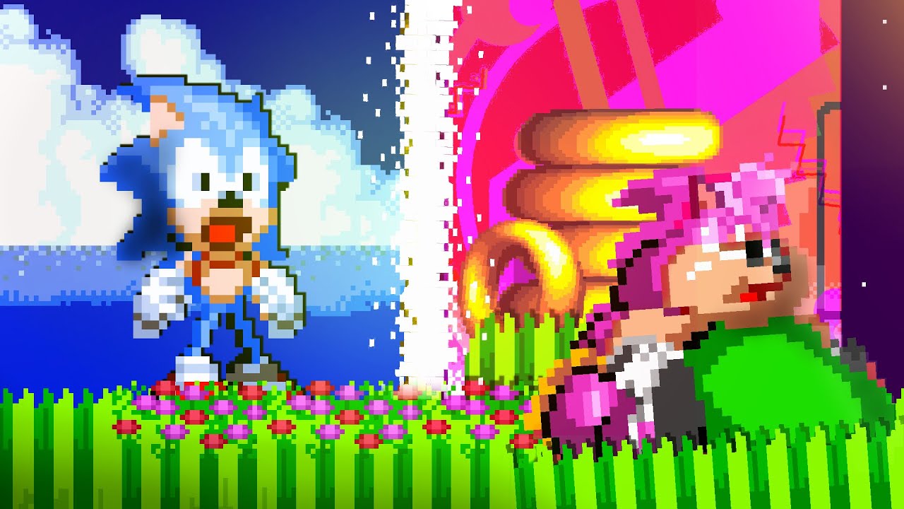 Sonic 2 XL | Sonic & Amy suffer from obesity