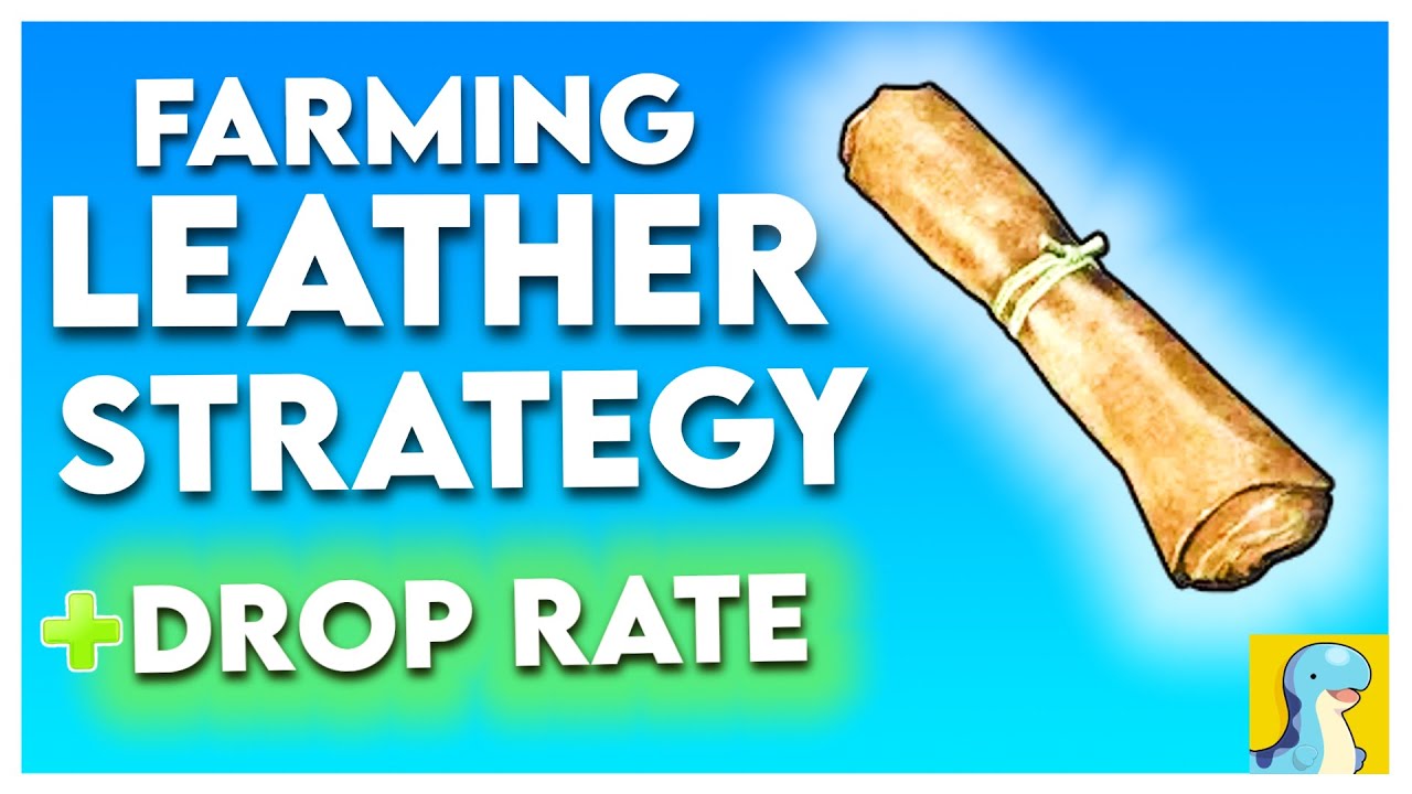 How to get & FARM LEATHER w/ EXTRA drops | PalWorld Guide