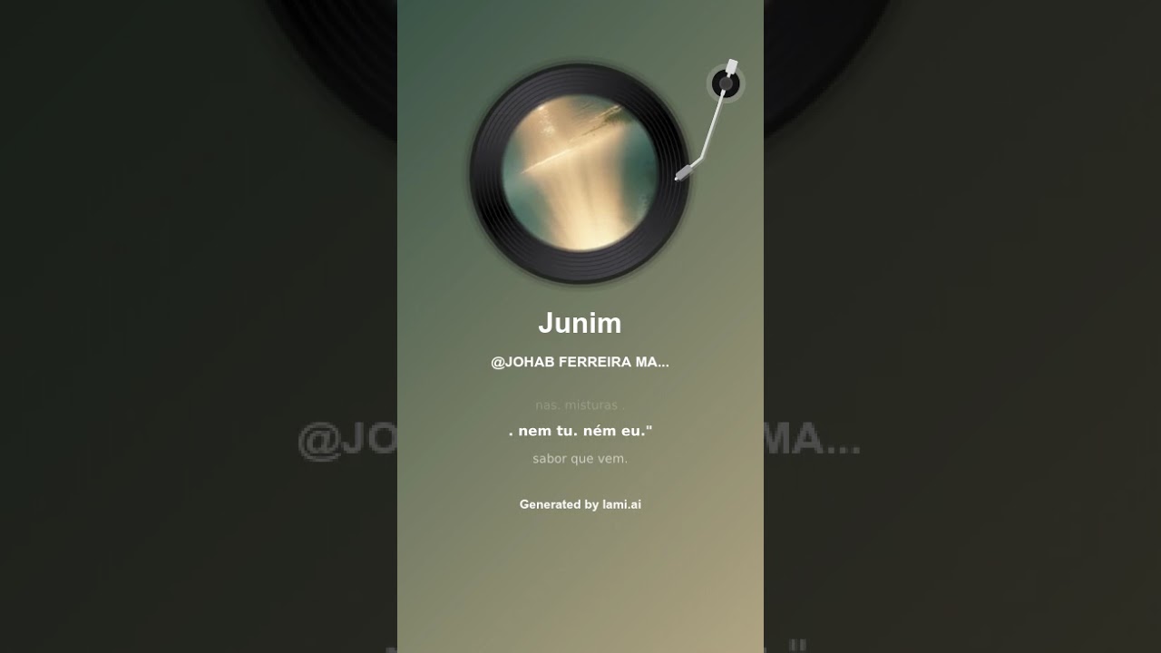 Junim (ENIA- Estupido Natural Inteligencia Artificial) #SlowBeat #musicabrasileira  #musica