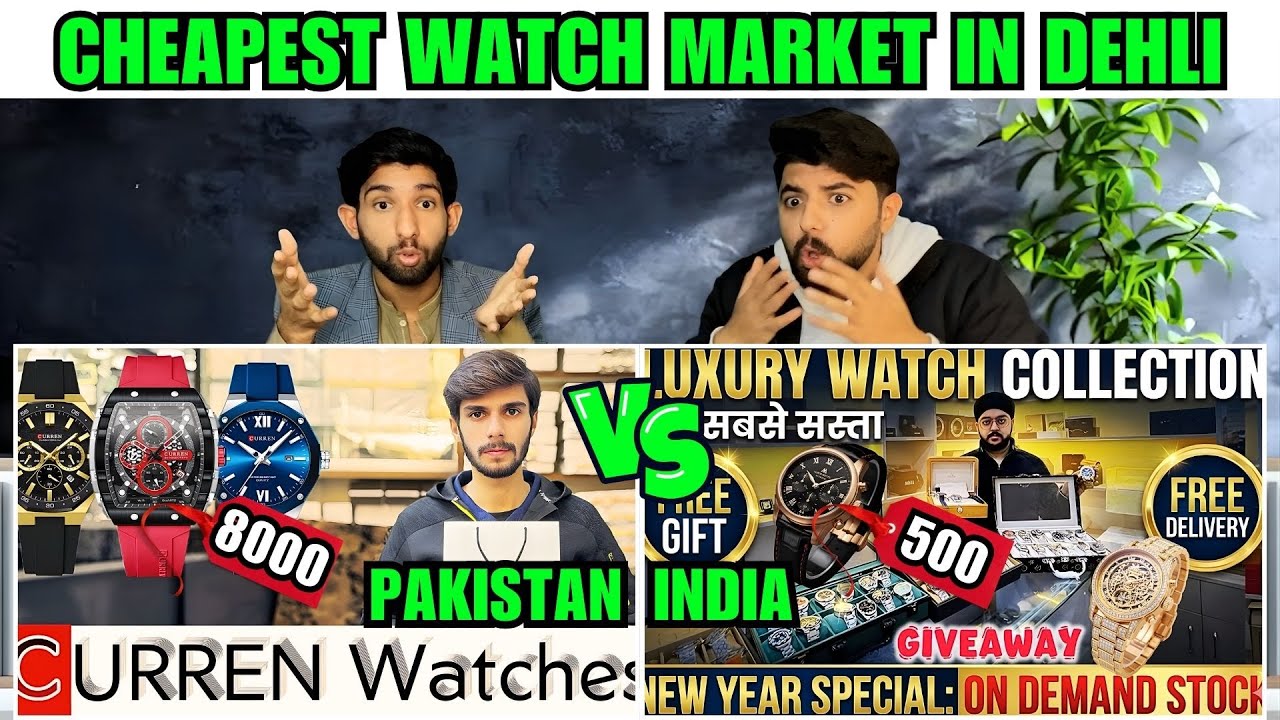 Pakistan vs Indian Watch Comparison 2026 || PAKISTANI REACTION