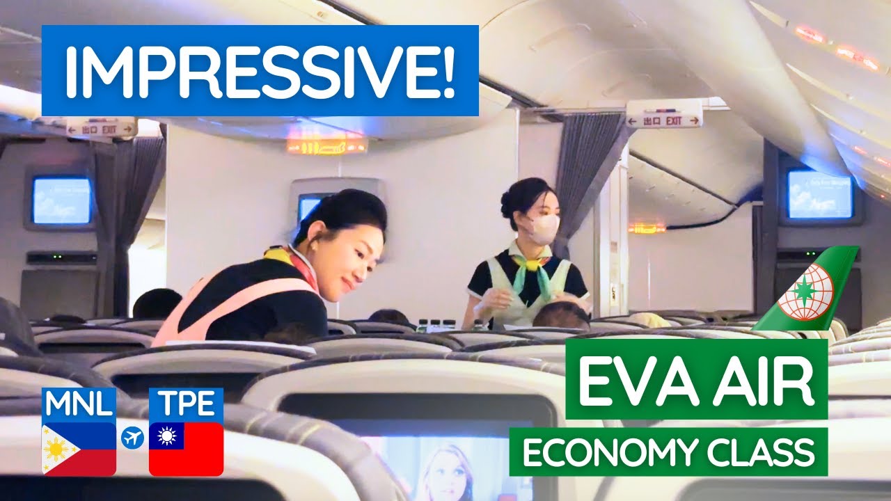 ВПЕРВЫЕ лечу с EVA AIR! Из Манилы в Тайбэй в эконом-классе | ОТЧЕТ О ПОЕЗДКЕ