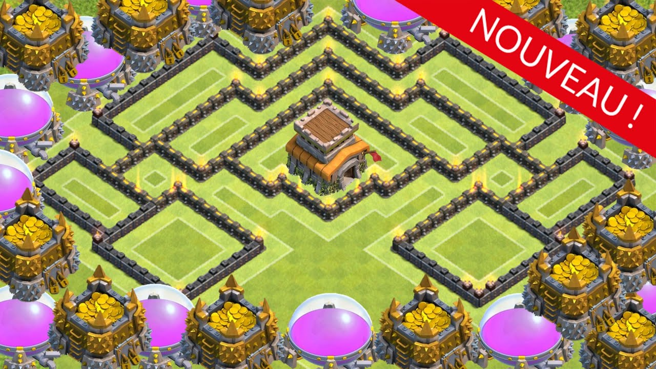 [EPIC] Village HDV 8 Design et Résistant ! Clash of Clans