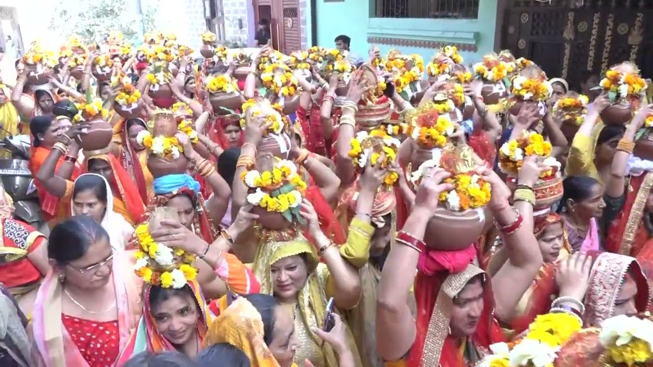 भव्य कलश यात्रा // दिनांक 06 मार्च 2026 // लाल कुआं गाजियाबाद उत्तर प्रदेश