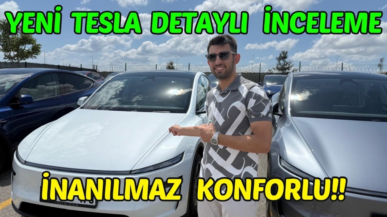 İLK DEFA TESLA KULLANIYORUM!!! YENİ TESLA JUNIPER DETAYLI İNCELEME | İÇ MEKAN - KONFOR - EKRAN