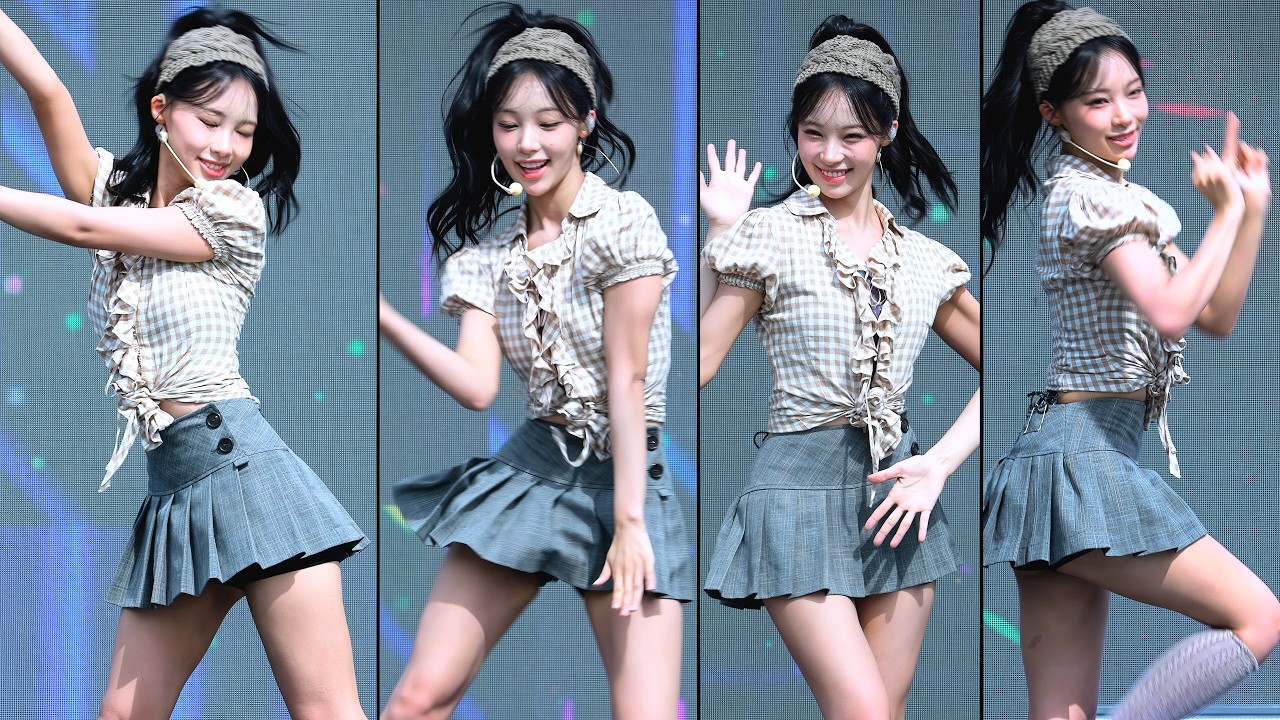 250927 리센느 RESCENE リセンヌ - 글로우 업 Glow Up | 원이 WONI 세로 직캠 | KFN 전우마라톤 위문열차 [KPOP FanCam 4K]