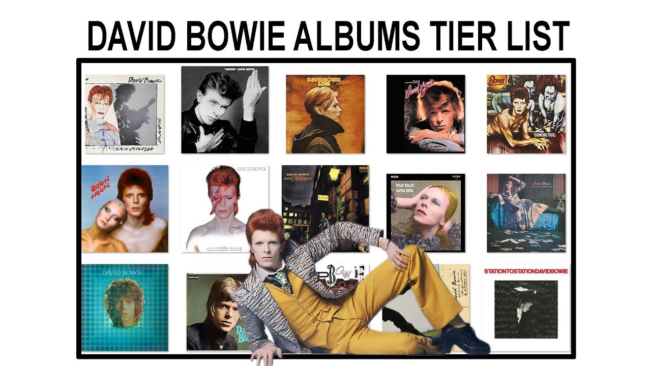 DAVID BOWIE ALBUMS TIER LIST - ALL HIS ALBUMS RANKED