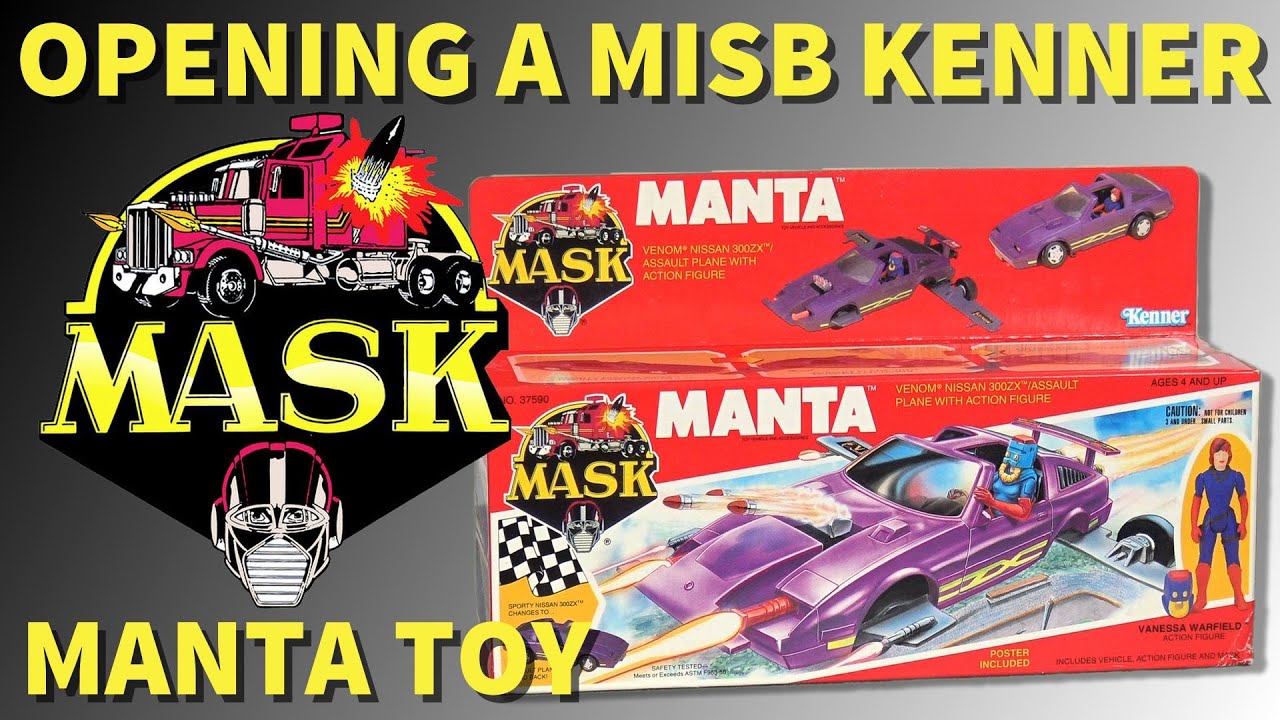 M.A.S.K | Opening a Mint In Sealed Box (MISB) Kenner Toy!