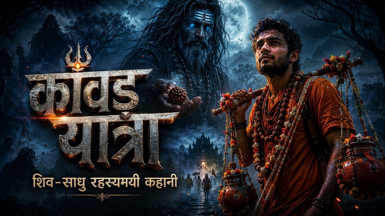 🔱 कावड़ यात्रा | शिव-साधु रहस्यमयी कहानी | Mahakal Horror Story Bhajan | Har Har Mahadev 🕉️
