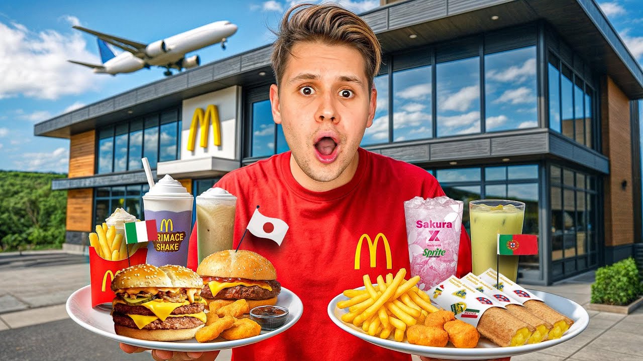 XXL FOODNEUHEITEN bei Mcdonalds! PRODUKTE AUS ALLER WELT🌍