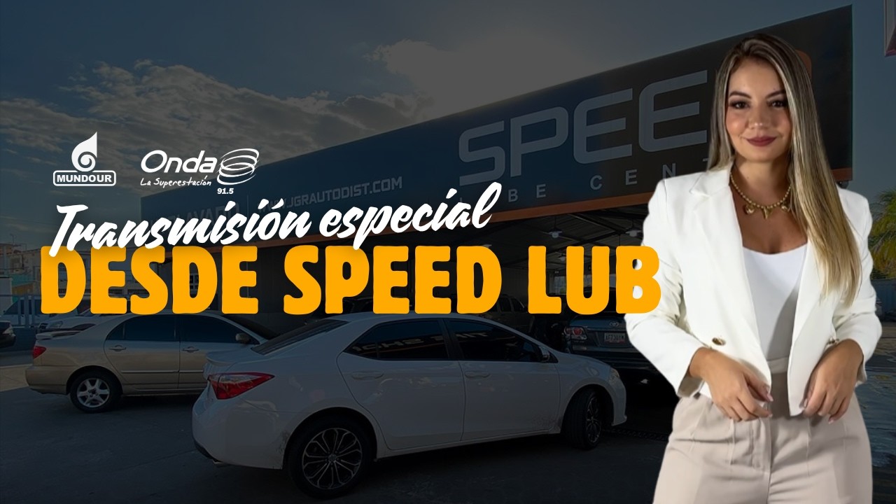 ¡Adrenalina y Motores! 🏁 4 Años de Speed Lube Center: Transmisión Especial