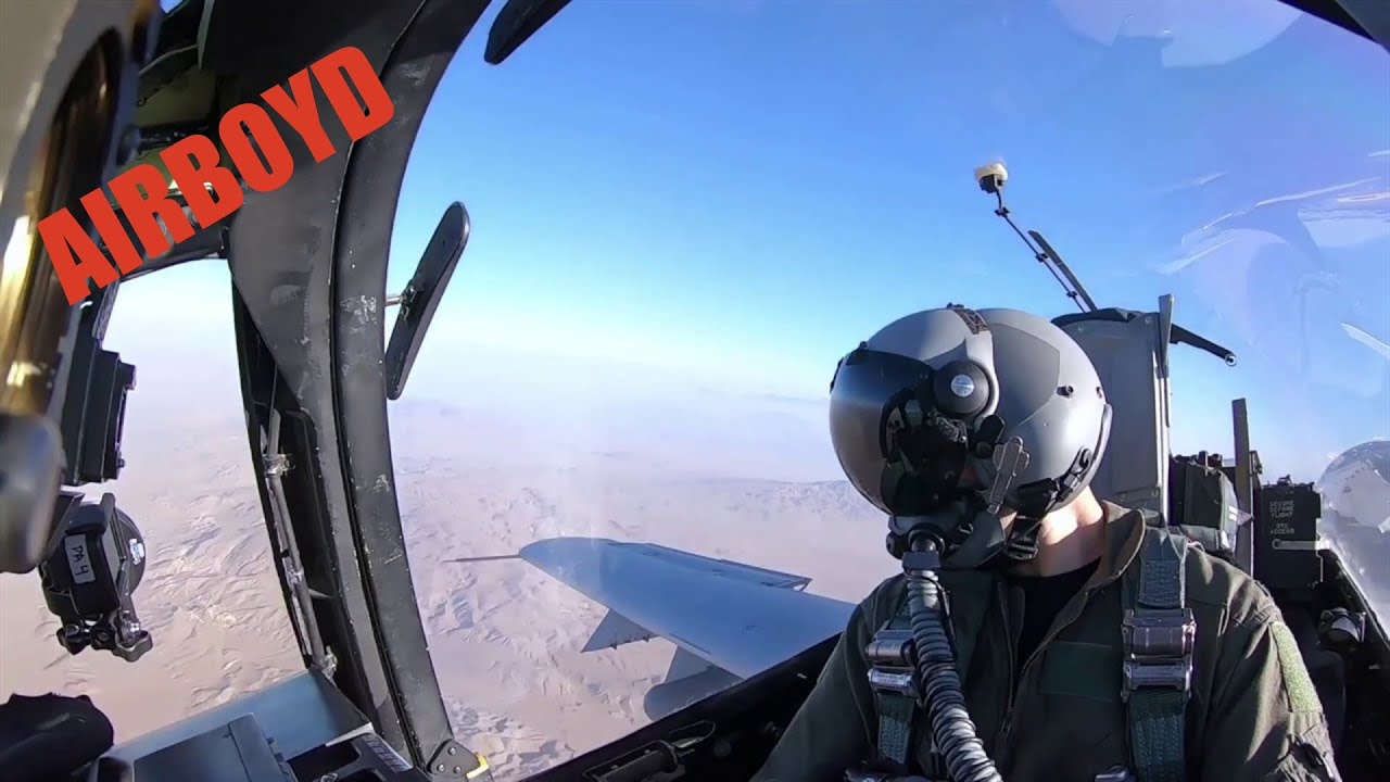 A-10 Warthog Aerial Footage • Green Flag-West