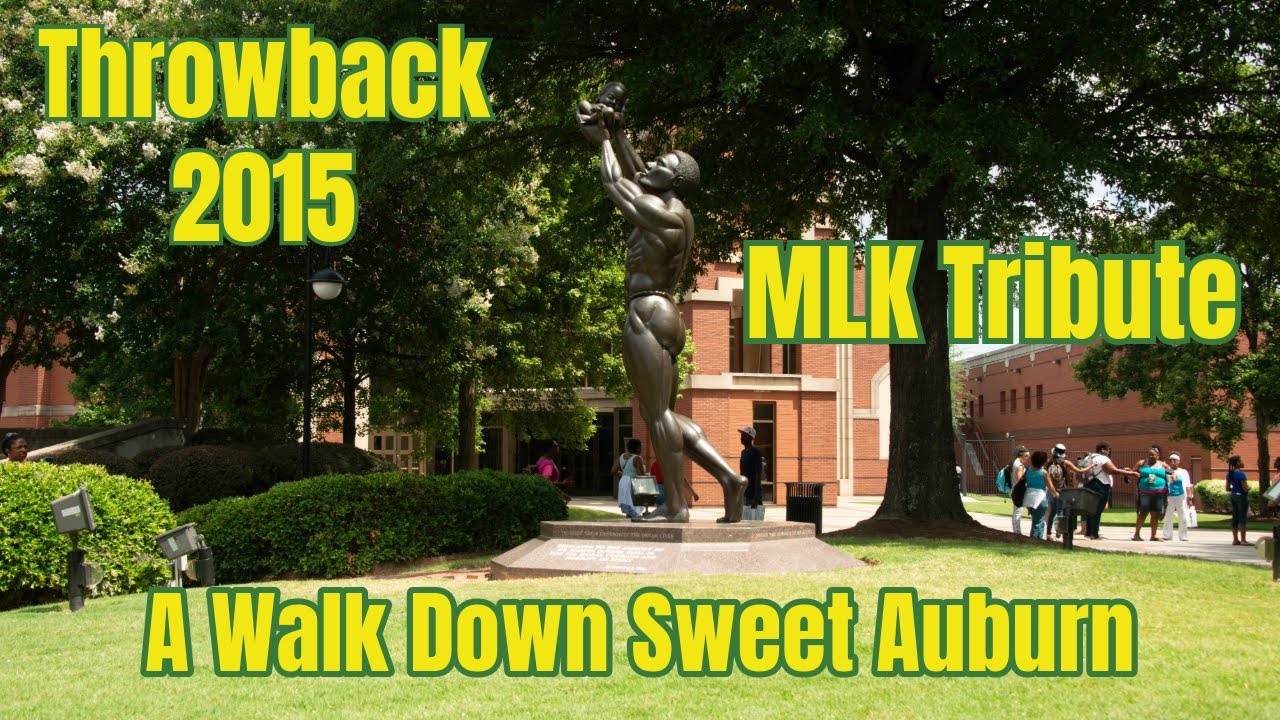 MLK Tribute Stroll Down Sweet Auburn Ave 2015 #blackhistory #mlk #atl #atlanta #martinlutherking