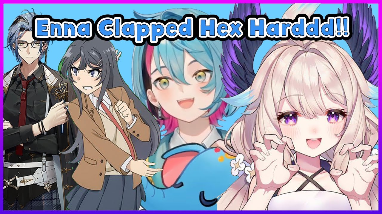 Kyo Leaked the time Enna Clapped Hex!!! [NIJI EN]