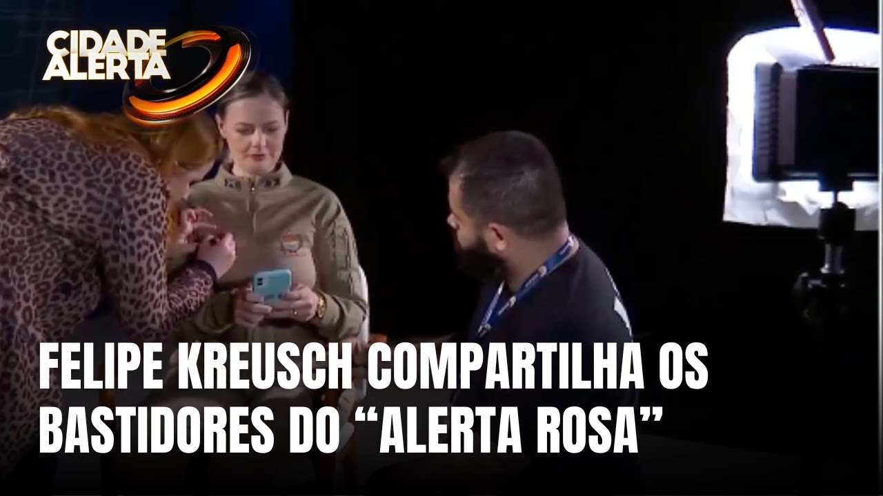 Alerta Rosa: Felipe Kreusch fala sobre os bastidores e os depoimentos inspiradores